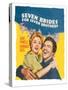 Seven Brides for Seven Brothers, 1954-null-Stretched Canvas