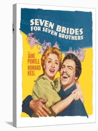 Seven Brides for Seven Brothers, 1954-null-Stretched Canvas