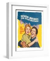 Seven Brides for Seven Brothers, 1954-null-Framed Premium Giclee Print