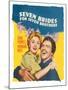 Seven Brides for Seven Brothers, 1954-null-Mounted Art Print