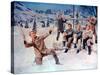 Seven Brides For Seven Brothers, 1954-null-Stretched Canvas