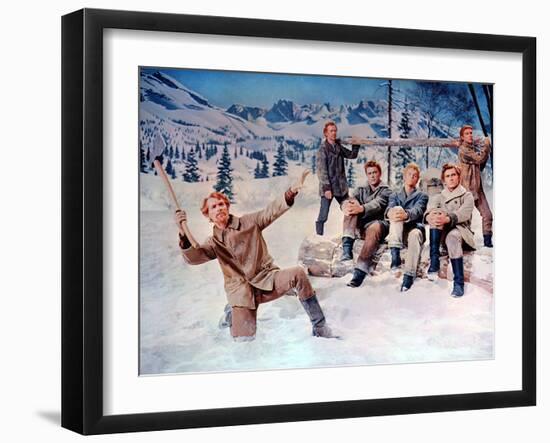 Seven Brides For Seven Brothers, 1954-null-Framed Photo