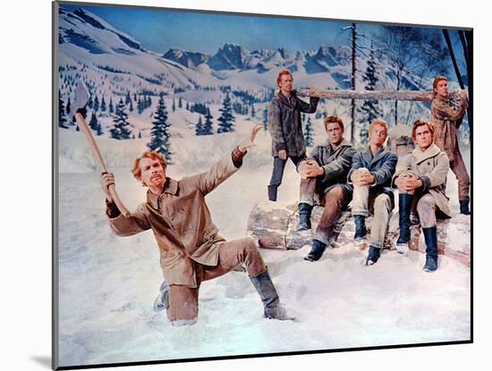 Seven Brides For Seven Brothers, 1954-null-Mounted Photo