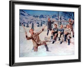 Seven Brides For Seven Brothers, 1954-null-Framed Photo