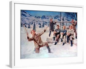 Seven Brides For Seven Brothers, 1954-null-Framed Photo