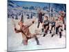 Seven Brides For Seven Brothers, 1954-null-Mounted Photo