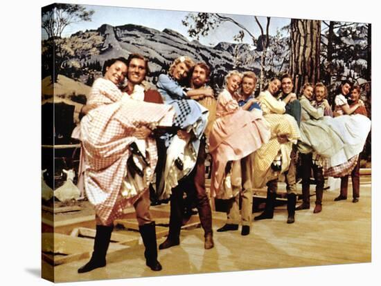 Seven Brides For Seven Brothers, 1954-null-Stretched Canvas
