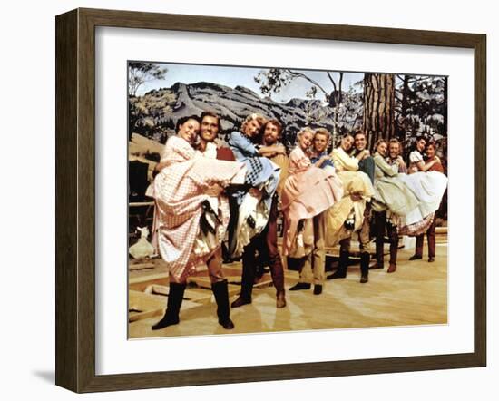 Seven Brides For Seven Brothers, 1954-null-Framed Photo