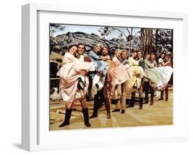 Seven Brides For Seven Brothers, 1954-null-Framed Photo