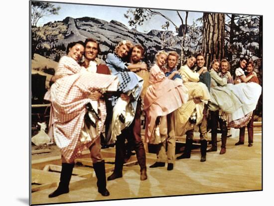 Seven Brides For Seven Brothers, 1954-null-Mounted Photo