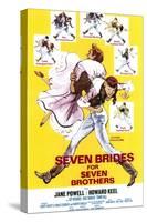 Seven Brides for Seven Brothers, 1954-null-Stretched Canvas