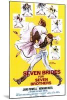 Seven Brides for Seven Brothers, 1954-null-Mounted Art Print