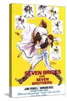 Seven Brides for Seven Brothers, 1954-null-Stretched Canvas