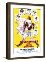 Seven Brides for Seven Brothers, 1954-null-Framed Art Print