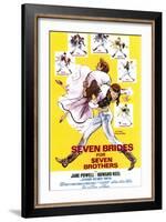 Seven Brides for Seven Brothers, 1954-null-Framed Art Print