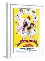 Seven Brides for Seven Brothers, 1954-null-Framed Art Print