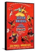 Seven Brides for Seven Brothers, 1954-null-Framed Stretched Canvas