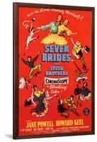 Seven Brides for Seven Brothers, 1954-null-Framed Art Print