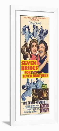 Seven Brides for Seven Brothers, 1954-null-Framed Art Print