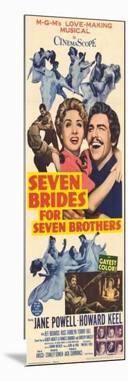 Seven Brides for Seven Brothers, 1954-null-Mounted Art Print