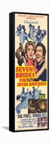 Seven Brides for Seven Brothers, 1954-null-Framed Stretched Canvas