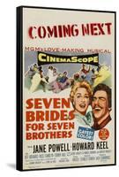 Seven Brides for Seven Brothers, 1954-null-Framed Stretched Canvas