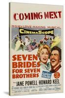 Seven Brides for Seven Brothers, 1954-null-Stretched Canvas