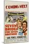 Seven Brides for Seven Brothers, 1954-null-Mounted Art Print