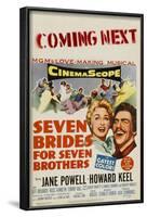 Seven Brides for Seven Brothers, 1954-null-Framed Art Print