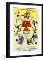 Seven Brides for Seven Brothers, 1954-null-Framed Giclee Print