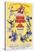 Seven Brides for Seven Brothers, 1954-null-Stretched Canvas