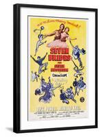 Seven Brides for Seven Brothers, 1954-null-Framed Art Print