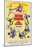 Seven Brides for Seven Brothers, 1954-null-Mounted Art Print