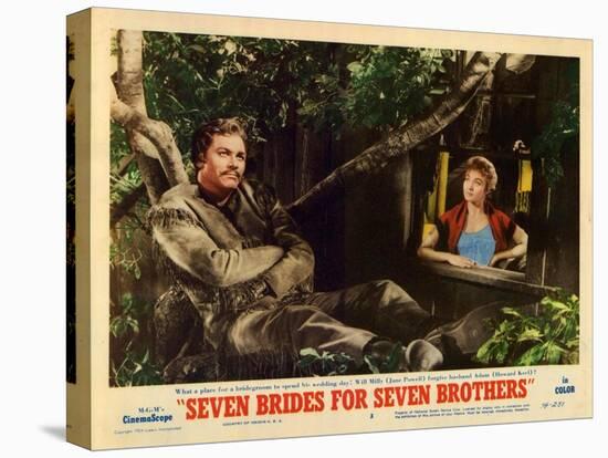 Seven Brides for Seven Brothers, 1954-null-Stretched Canvas