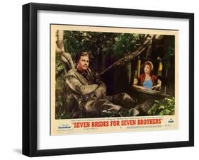 Seven Brides for Seven Brothers, 1954-null-Framed Art Print