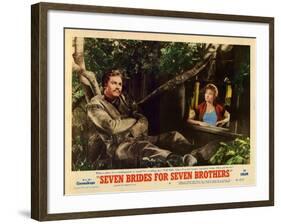 Seven Brides for Seven Brothers, 1954-null-Framed Art Print