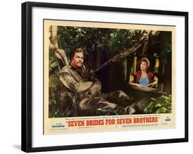 Seven Brides for Seven Brothers, 1954-null-Framed Art Print