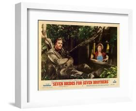 Seven Brides for Seven Brothers, 1954-null-Framed Art Print