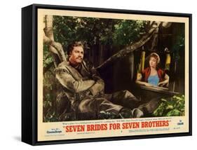 Seven Brides for Seven Brothers, 1954-null-Framed Stretched Canvas