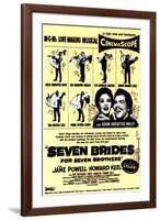 Seven Brides for Seven Brothers, 1954-null-Framed Art Print