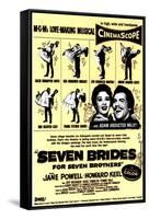 Seven Brides for Seven Brothers, 1954-null-Framed Stretched Canvas