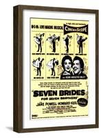 Seven Brides for Seven Brothers, 1954-null-Framed Art Print