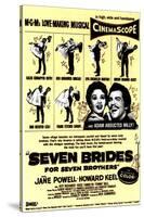 Seven Brides for Seven Brothers, 1954-null-Stretched Canvas