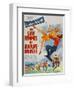 Seven Brides for Seven Brothers, French Movie Poster, 1954-null-Framed Art Print