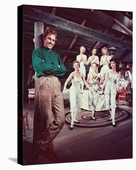 Seven Brides for Seven Brothers, Howard Keel, 1954-null-Stretched Canvas