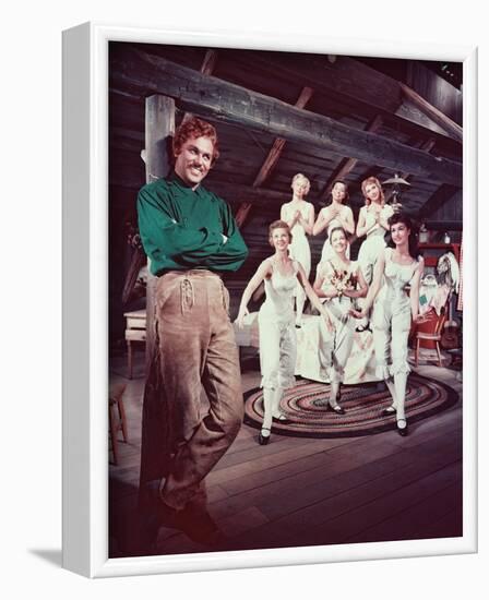 Seven Brides for Seven Brothers, Howard Keel, 1954-null-Framed Photo