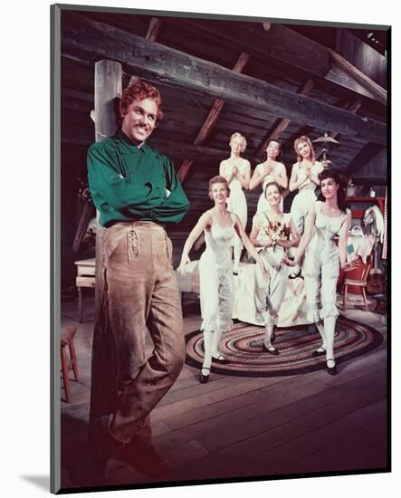 Seven Brides for Seven Brothers, Howard Keel, 1954-null-Mounted Photo