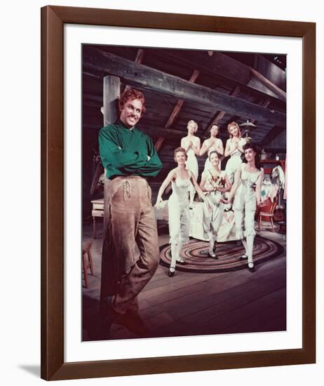 Seven Brides for Seven Brothers, Howard Keel, 1954-null-Framed Photo