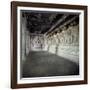 Seven Buddhas Under a Tree, Cave 12, Ellora, Unesco World Heritage Site, Maharashtra State, India-Robert Harding-Framed Photographic Print