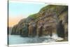 Seven Caves, La Jolla, California-null-Stretched Canvas